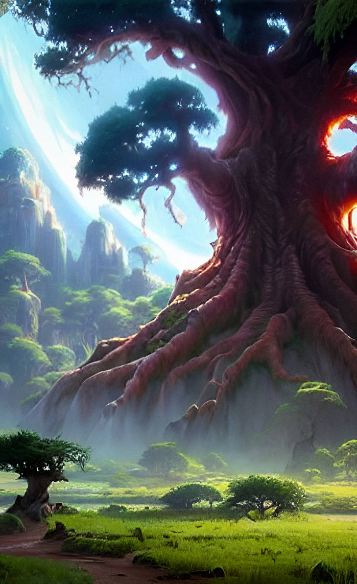 Ancient Tree by Serendigity-Art on DeviantArt