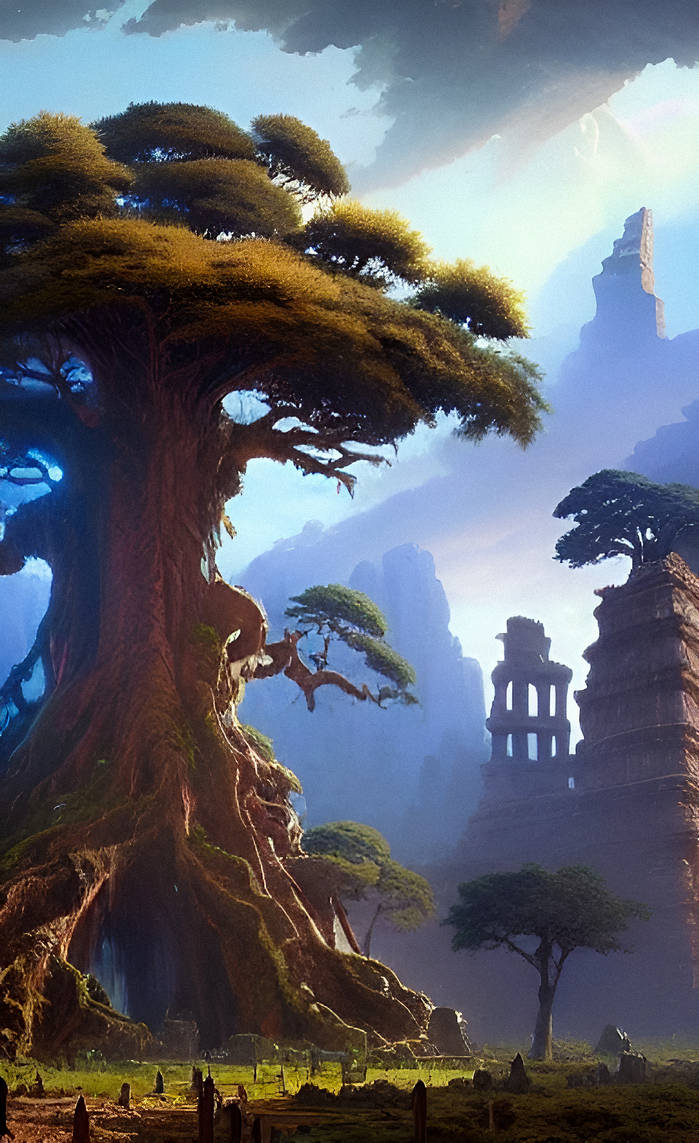 Ancient Tree by Serendigity-Art on DeviantArt