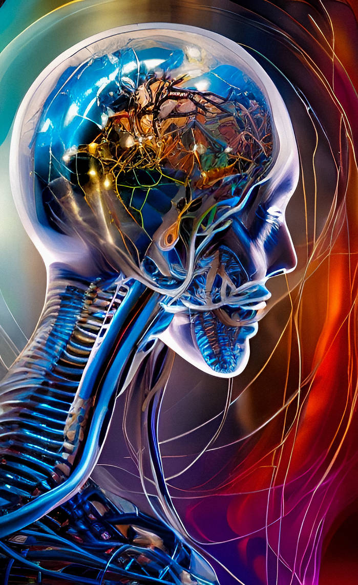 Transhuman Brain Trans Human Neural Technology by Serendigity-Art on DeviantArt