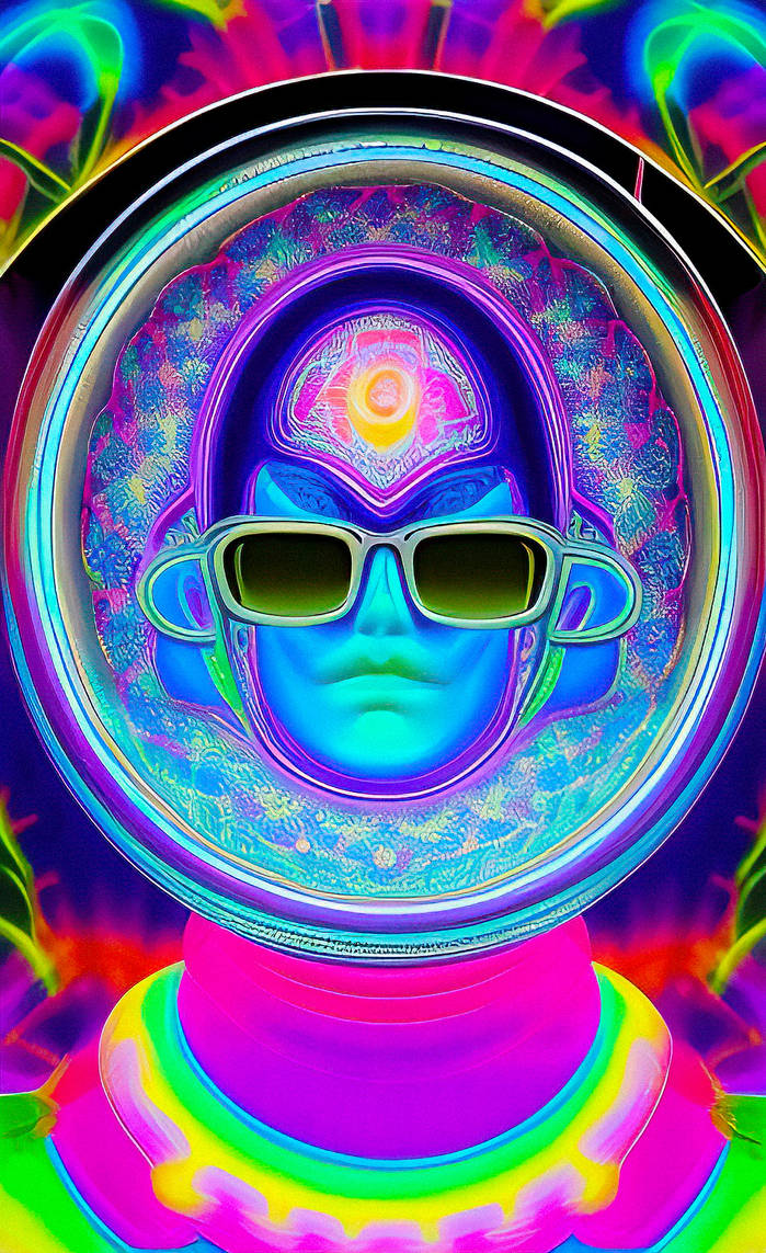 Funky Portrait by Serendigity-Art on DeviantArt