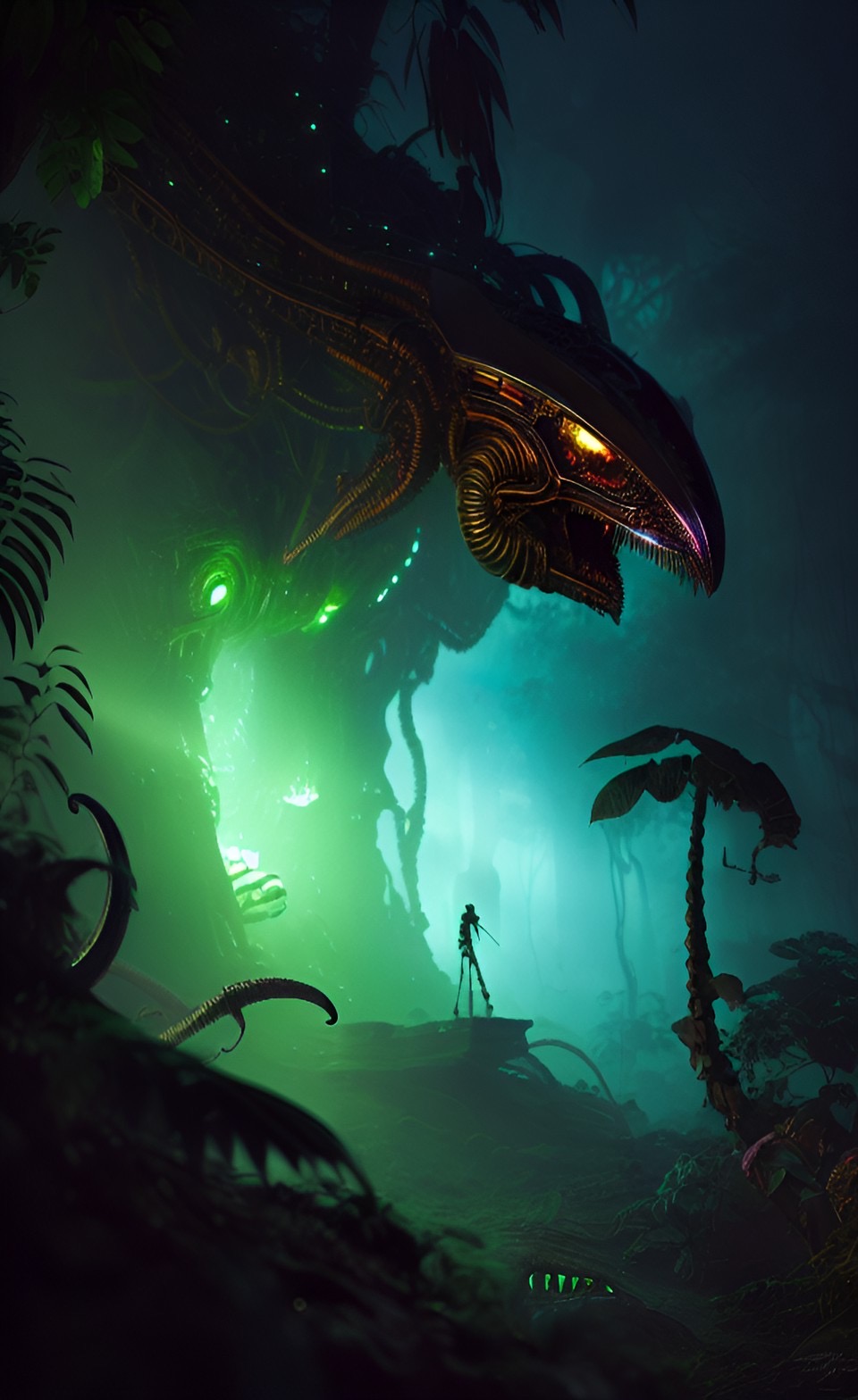 Alien Jungle Exploration by Serendigity-Art on DeviantArt