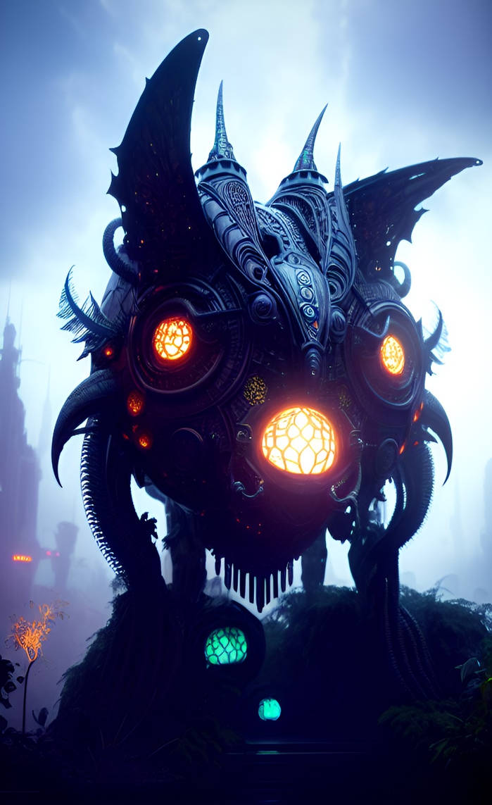 Alien Mega Technology by Serendigity-Art on DeviantArt