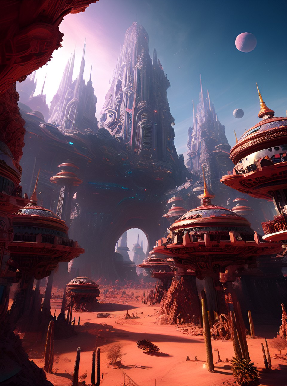 Alien Cityscape