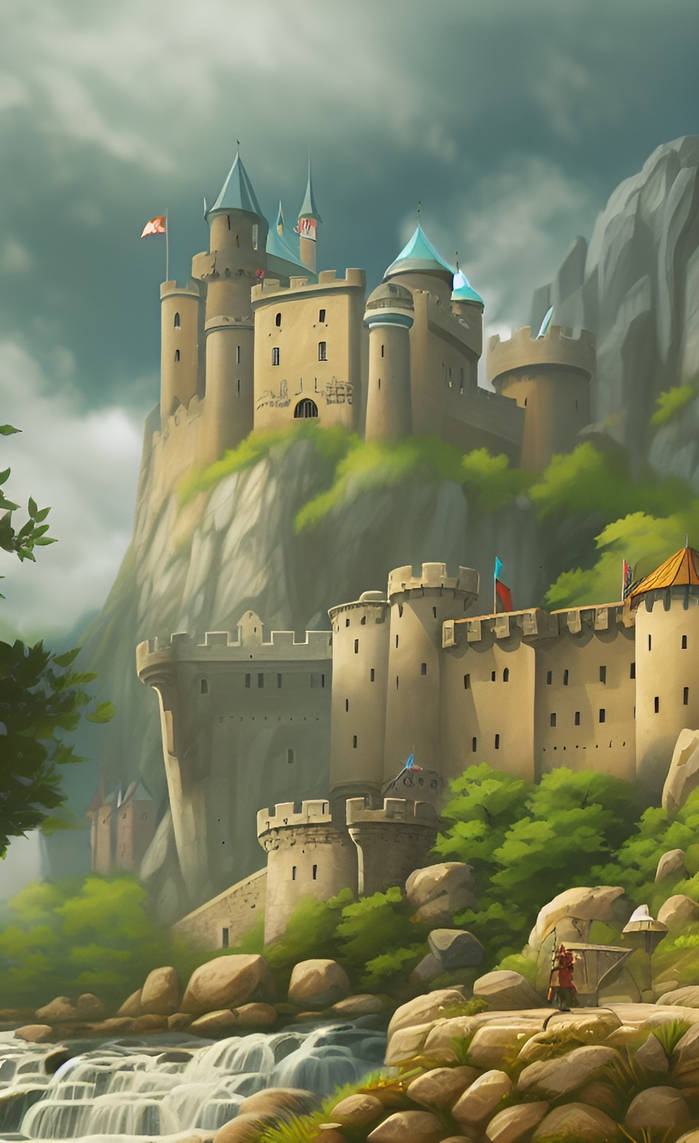 Sentient Castle The Castle by Serendigity-Art on DeviantArt
