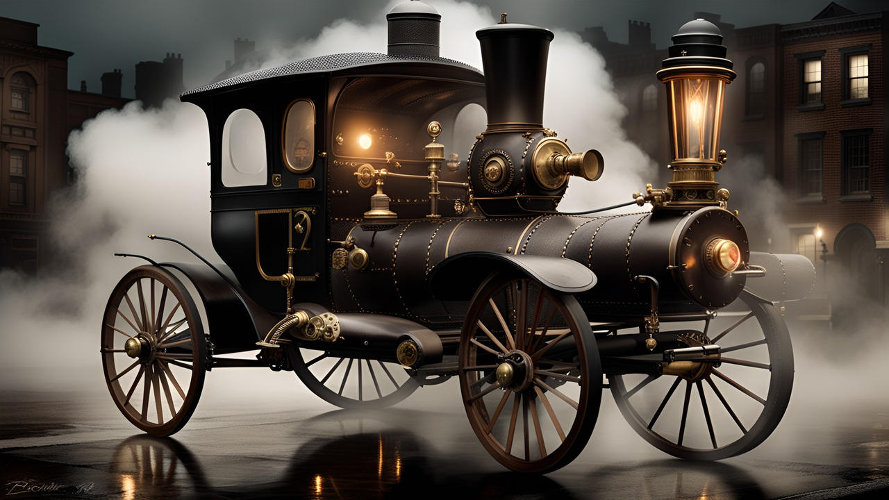 Steampunk Transport by Serendigity-Art on DeviantArt
