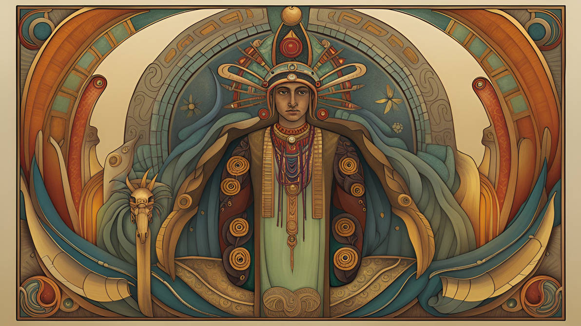 Azin God Ancient Aztec God by Serendigity-Art on DeviantArt