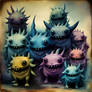 Baby Monsters Group Portrait