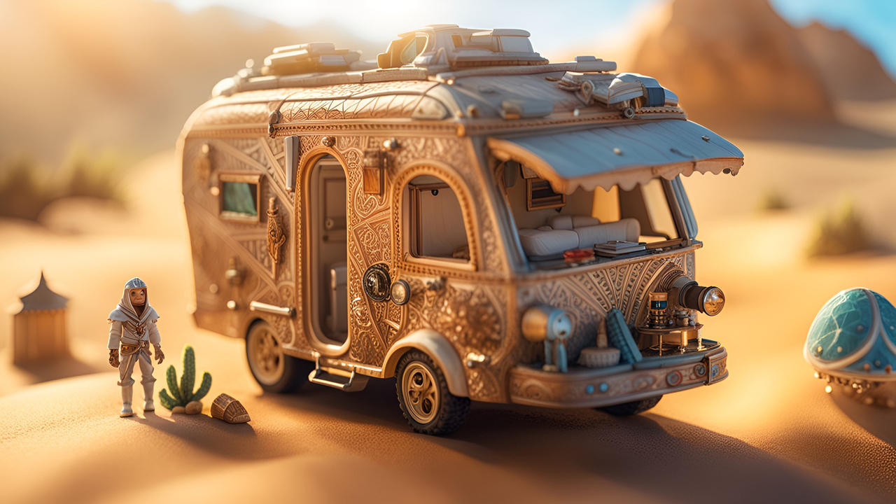 Fantasy Motorhome by Serendigity-Art on DeviantArt