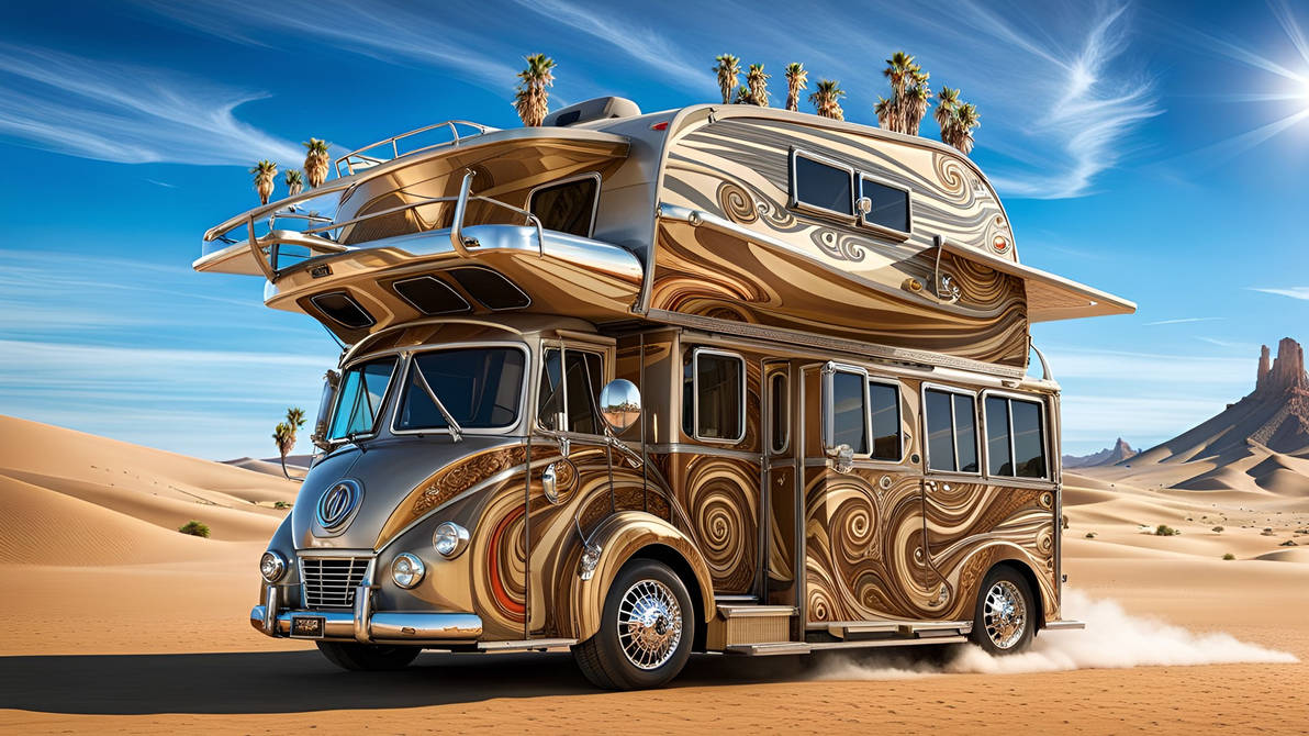 Fantasy Motorhome by Serendigity-Art on DeviantArt