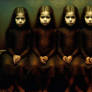 Five Girls Waiting