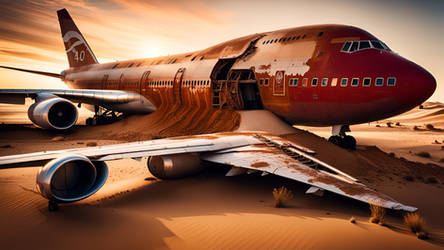 Boeing 747 Wreck