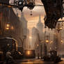 Steampunk Cityscape