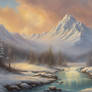 Bob Ross Alaskan Landscape