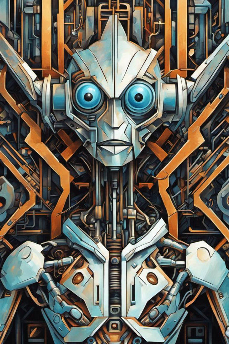 Robot Art by Serendigity-Art on DeviantArt