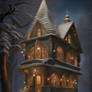 A Gothic Home at Christmas