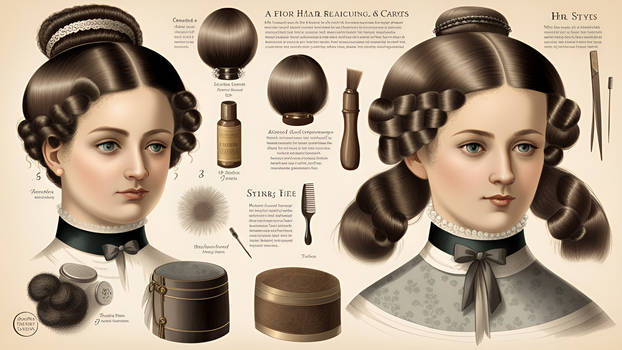 The Young Lady's Hair Care Infographic