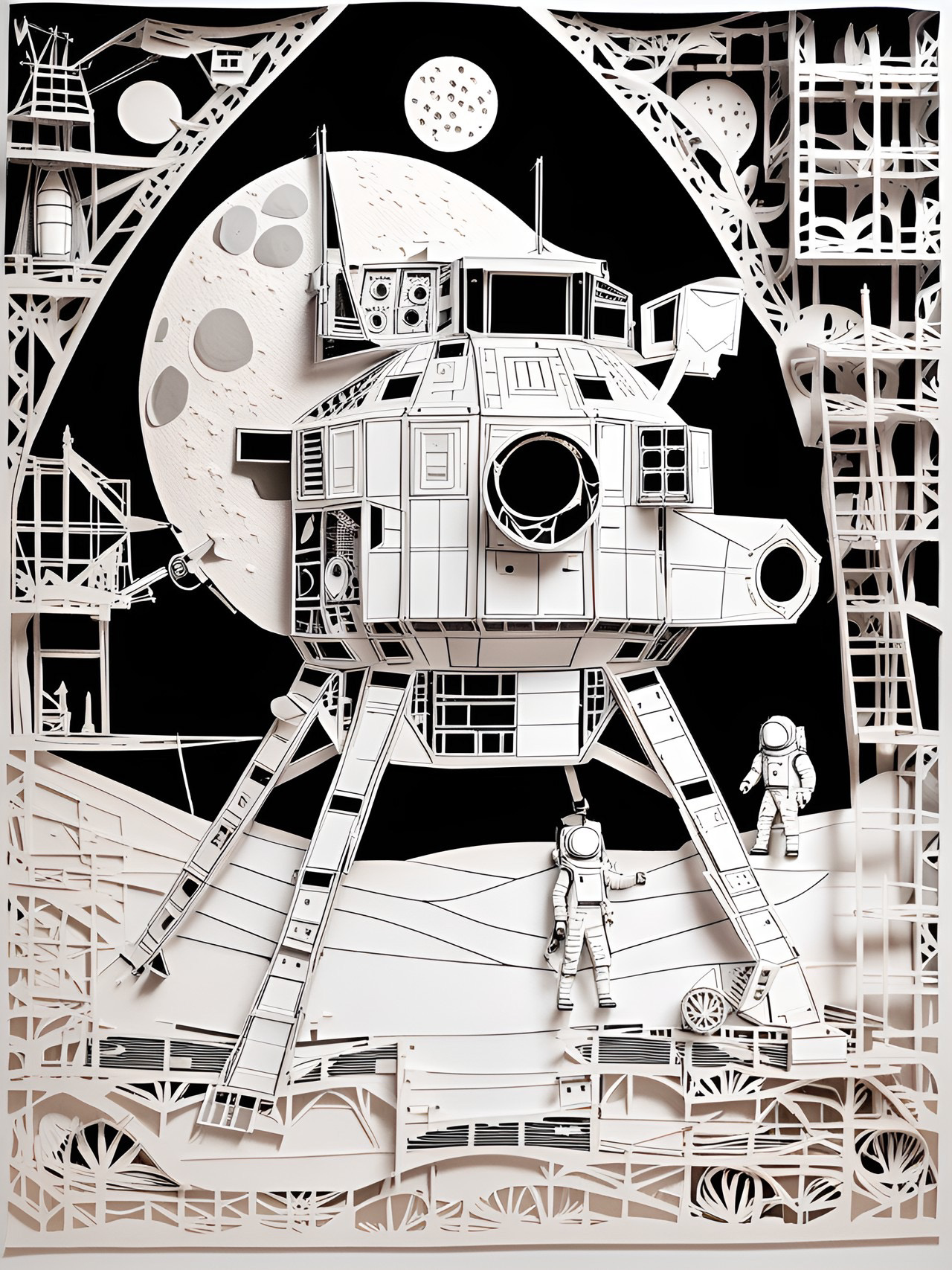 Lunar Lander by Serendigity-Art on DeviantArt