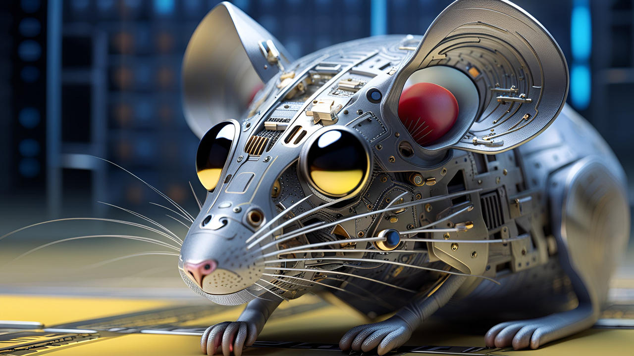 Robot Mouse R Robot Mouse by Serendigity-Art on DeviantArt