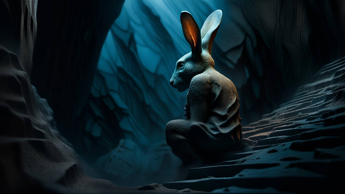 The Exiled Easter Bunny by Serendigity-Art on DeviantArt