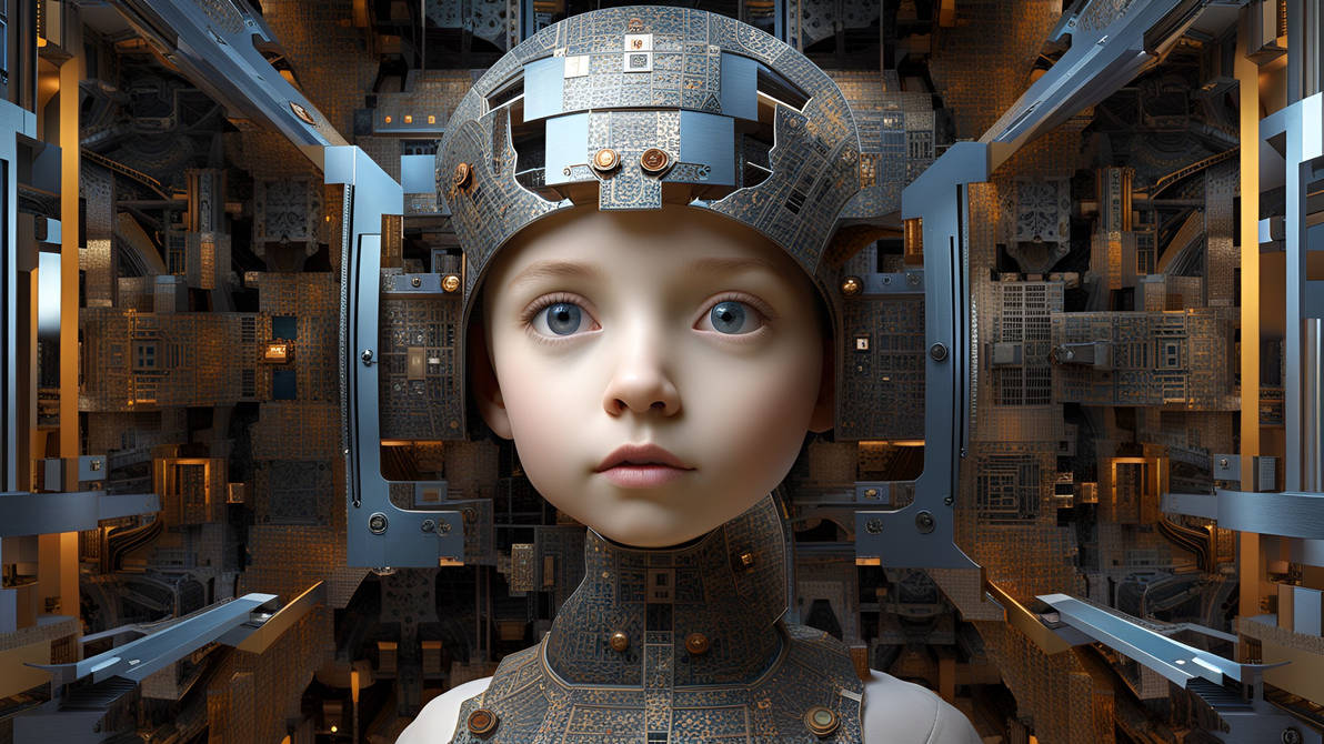 Android Child by Serendigity-Art on DeviantArt