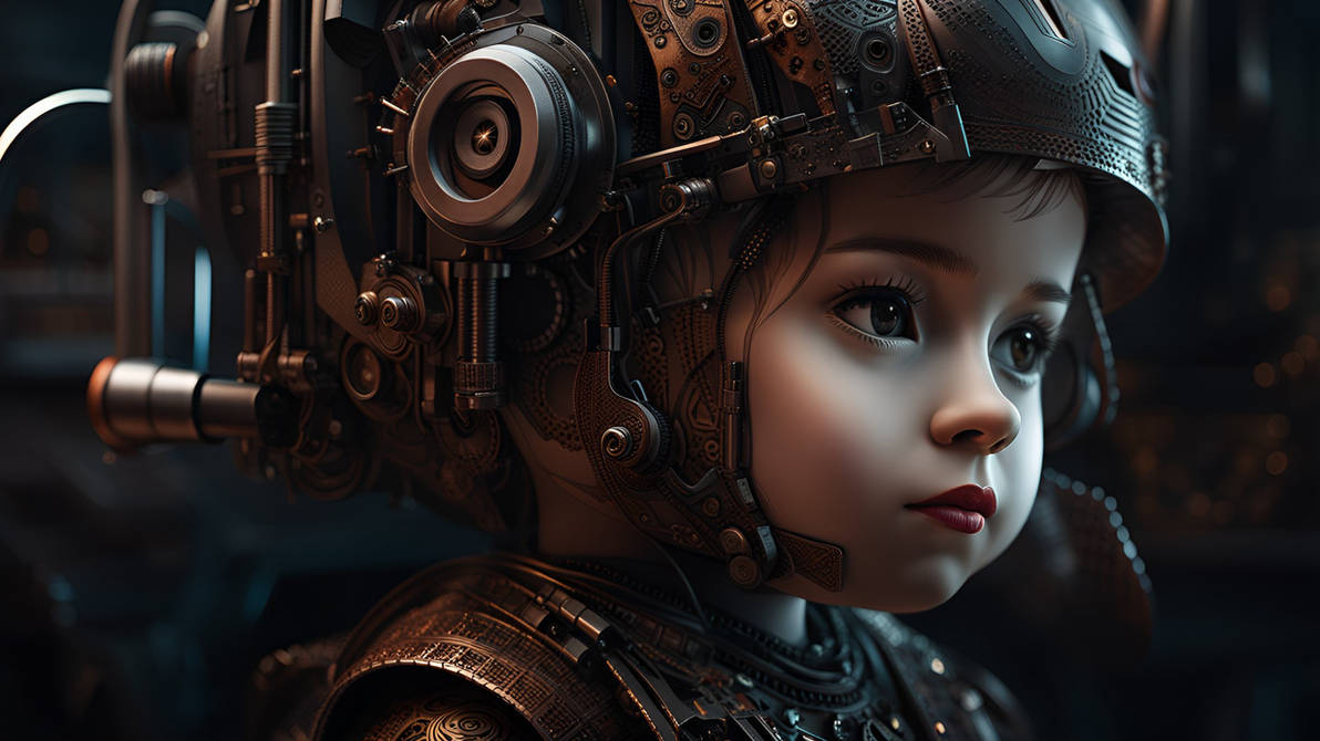 Android Child by Serendigity-Art on DeviantArt