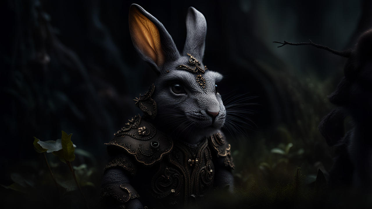 Wood Elf Rabbit by Serendigity-Art on DeviantArt