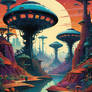 Roger Dean Sci-fi Scene