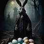 Dark Fantasy Easter Bunny Creature