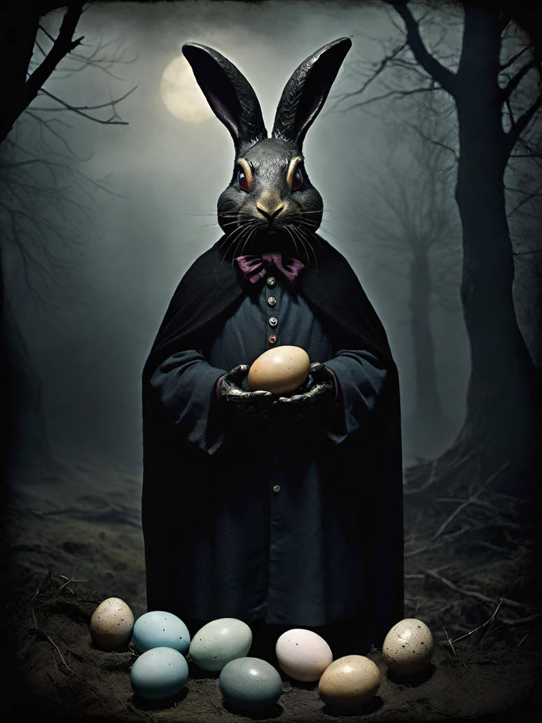 Dark Fantasy Easter Bunny Creature by Serendigity-Art on DeviantArt