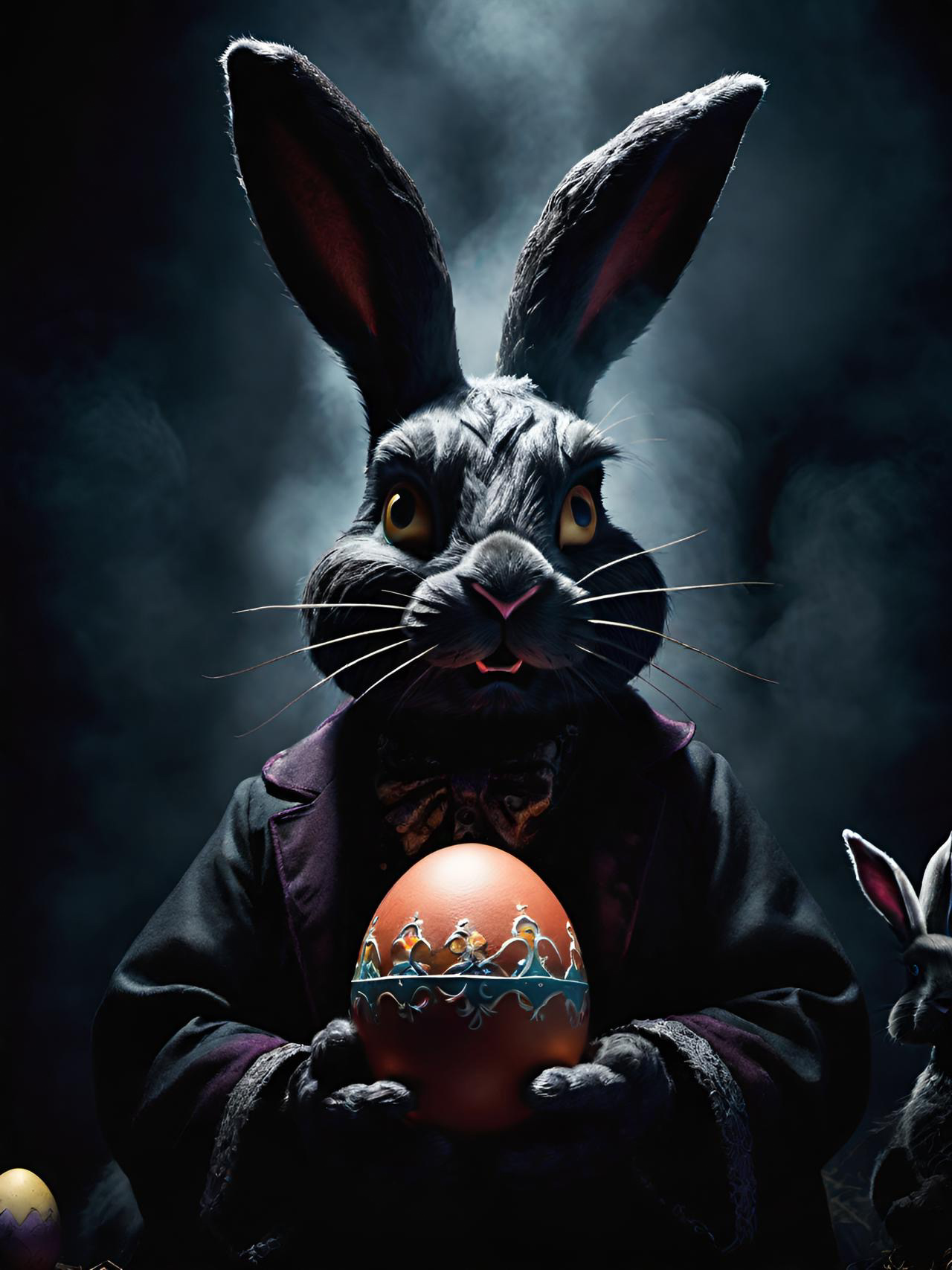 Dark Fantasy Easter Bunny Creature by Serendigity-Art on DeviantArt