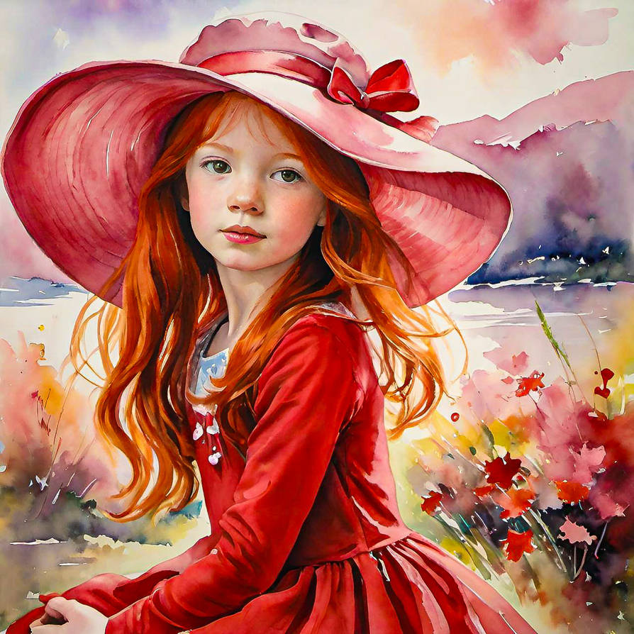 Girl in Red - A Variation by Serendigity-Art on DeviantArt