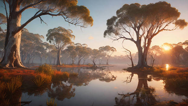 Australian Riverine Landscape