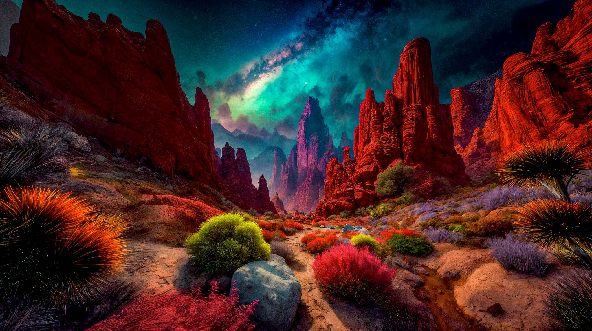 Alien Planet Map Deviantart Alien Planet Landscape by Serendigity-Art on DeviantArt