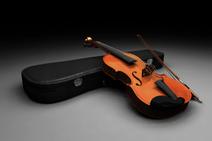 Violin Modeling and Lighting