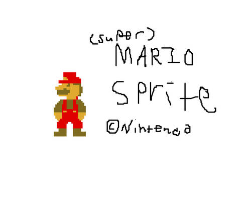 mario sprite NES