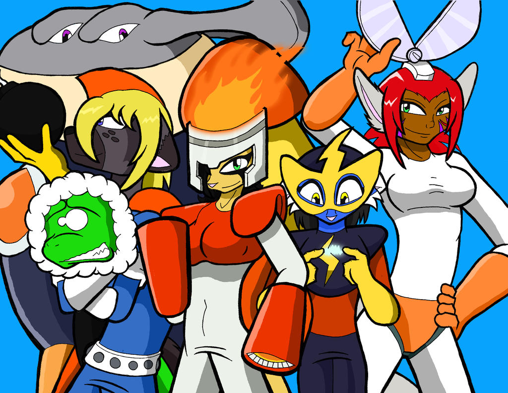 Robot Masters Halloween