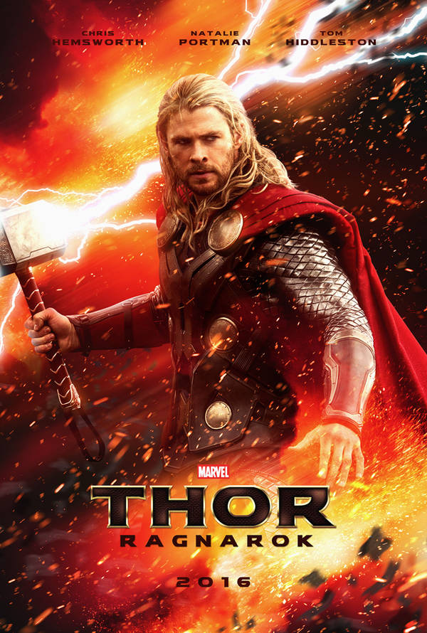 Thor Ragnarok Movie Poster by bpenaud