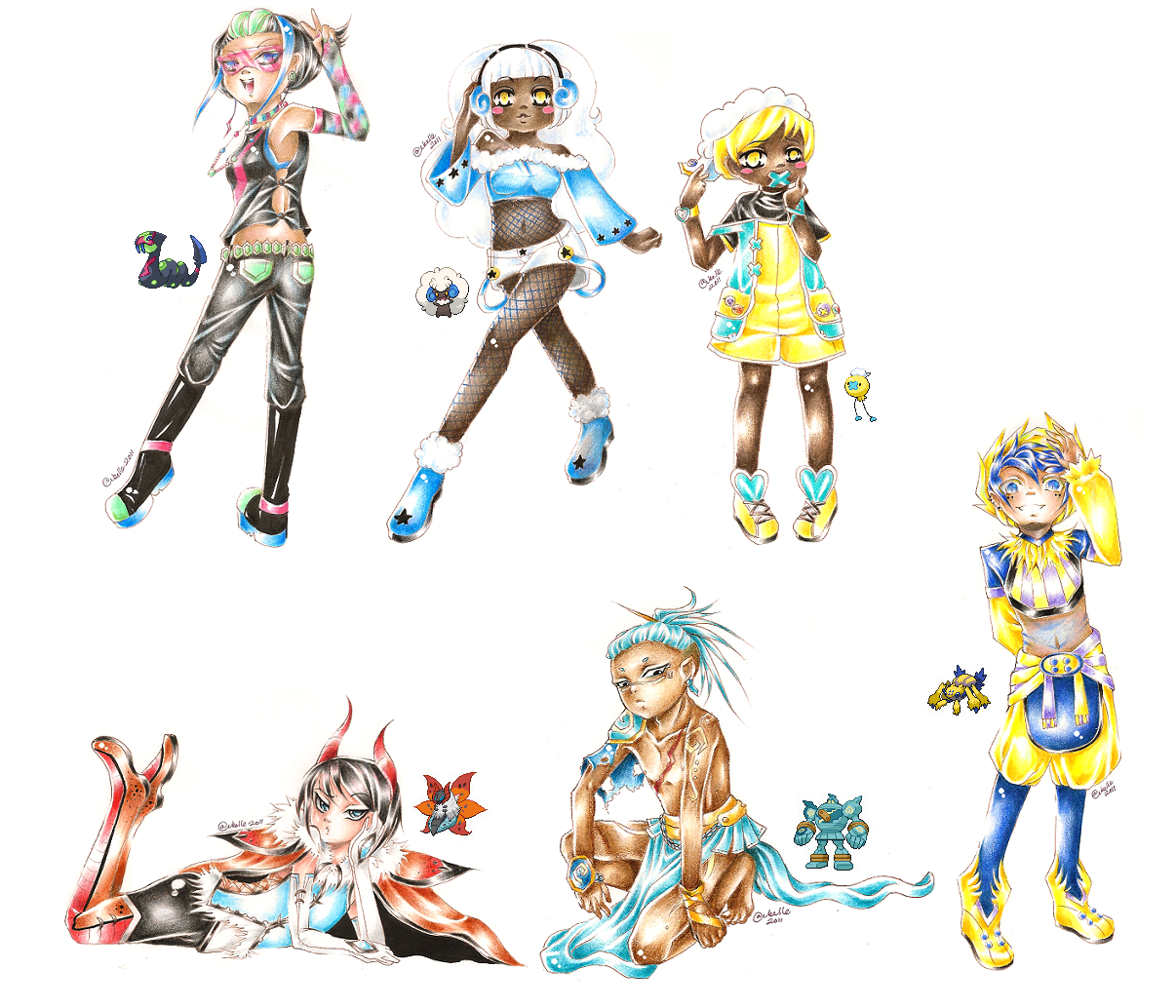 Pokemon Gijinka Dump 37