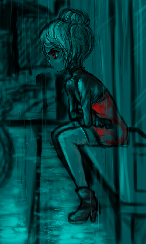 Red Rain - Doodle