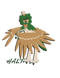 Halt the Decidueye