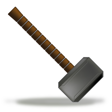 Thor Hammer icon by MediaTiger on DeviantArt Thor Hammer icon by MediaTiger on DeviantArt