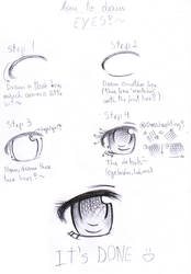 How to draw eyes ~