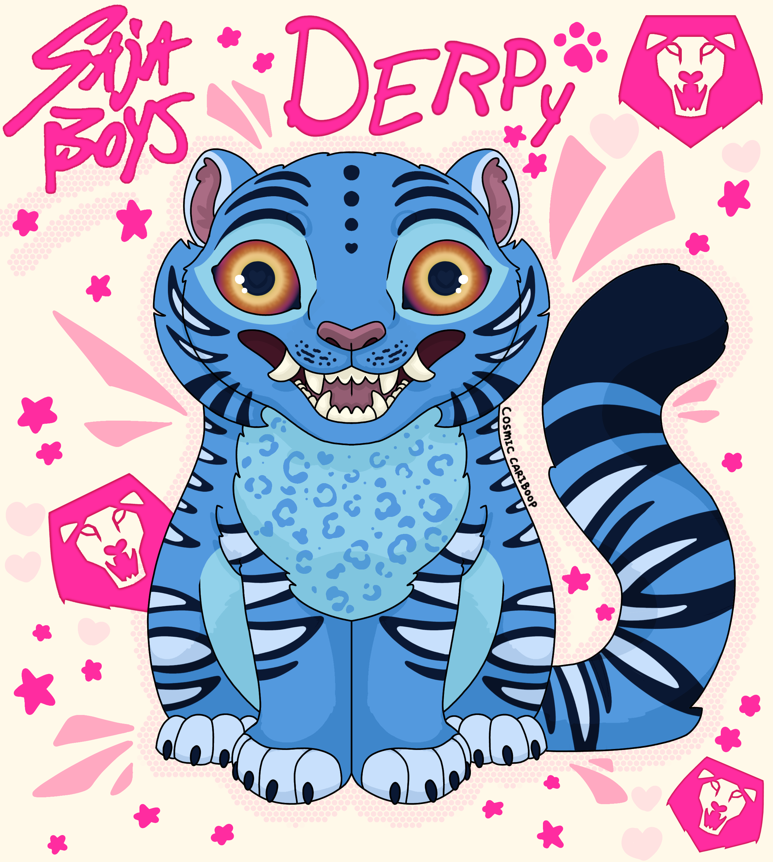 Kpop Demon Hunters Derpy Tiger By CosmicCariboop On DeviantArt kpop-demon-hunters-derpy-tiger-by-cosmiccariboop-on-deviantart