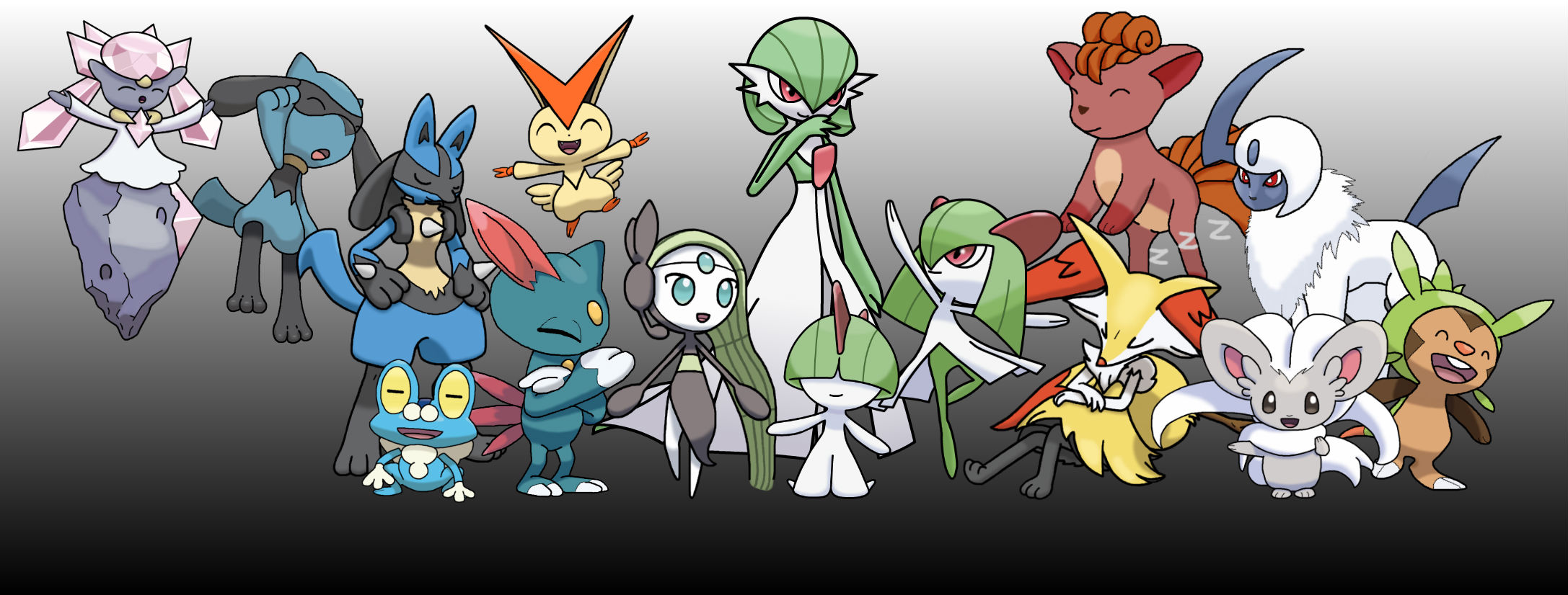 Pokemon Group Picture (2)