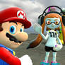 Mario Gets Disturbed By Inklings....Again