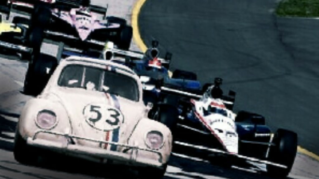 Herbie racing Indy cars by captaincrunch1950 on DeviantArt