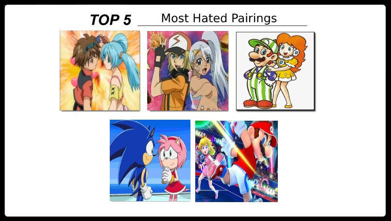 ProjectOneAMG's Most Hated Pairings