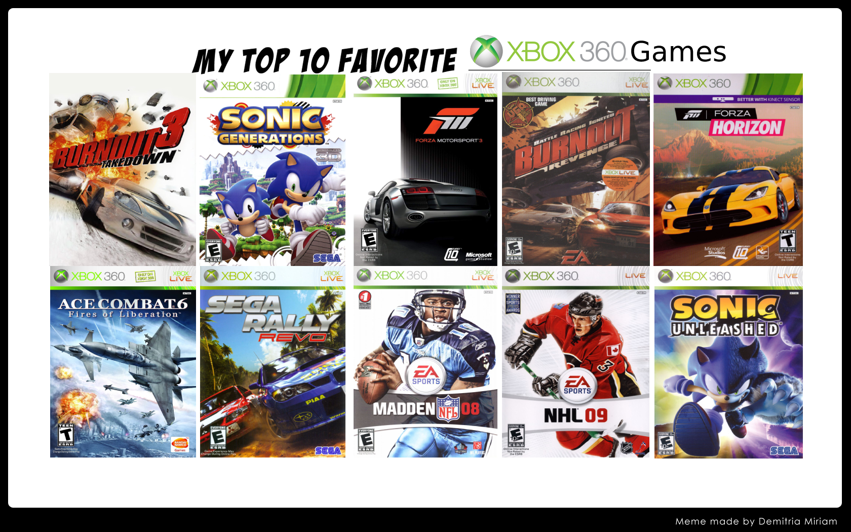 Top 10: Os melhores Games do Xbox 360