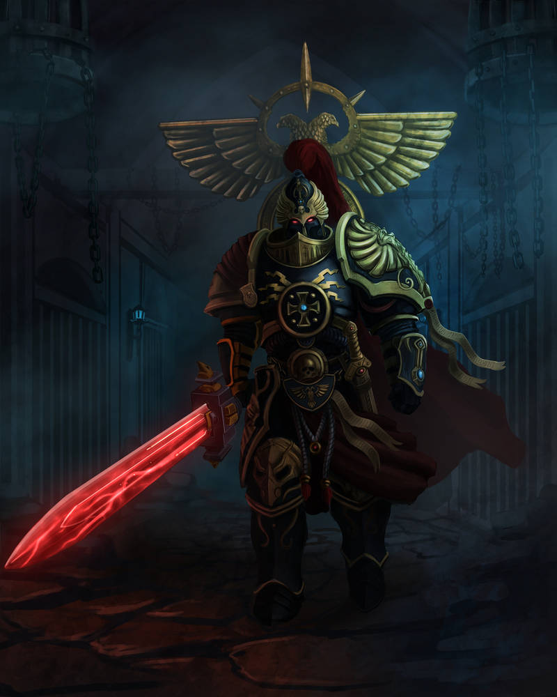 Custodes Shadow Custodes Shadowkeeper Commission Art by bekachipo on DeviantArt