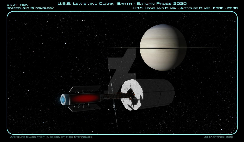USS Lewis and Clark  Earth - Saturn Probe 2020